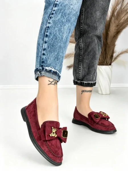 Pantofi Casual Dama JM281S BURDEOS | ANNALISE