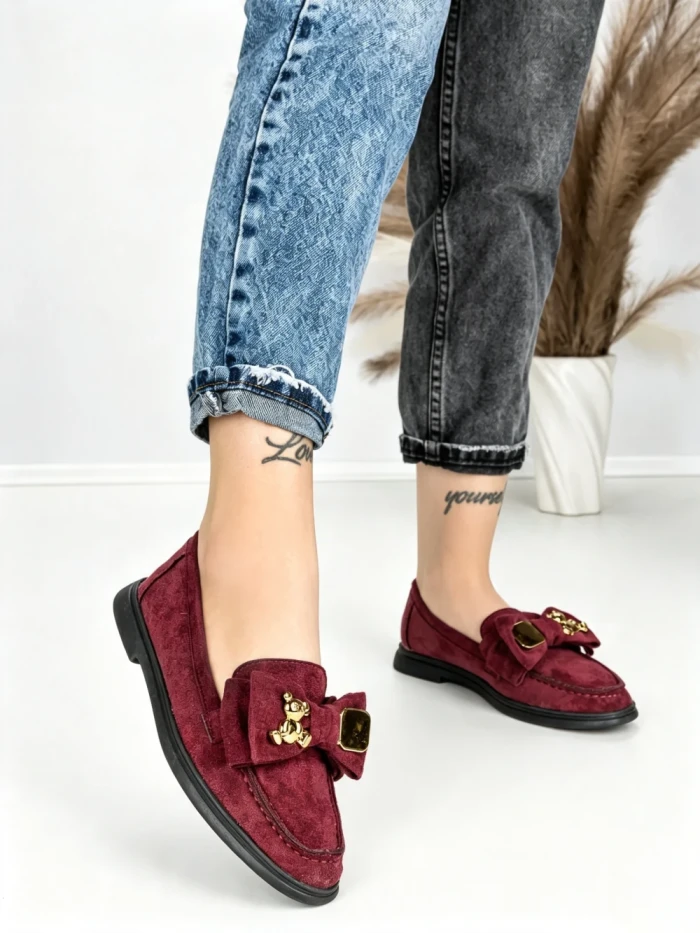 Pantofi Casual Dama JM281S BURDEOS | ANNALISE