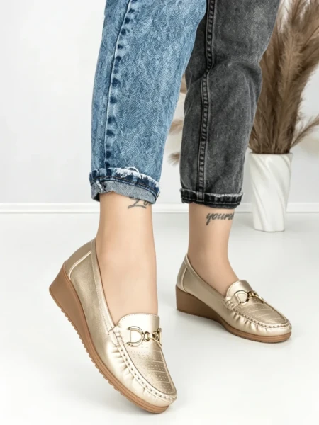 Pantofi Casual Dama JM226 ORO | ANNALISE