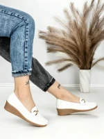 Pantofi Casual Dama JM226 BLANCO | ANNALISE
