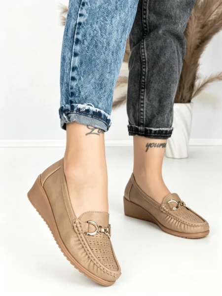 Pantofi Casual Dama JM226 KHAKI | ANNALISE