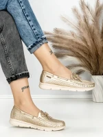 Pantofi Casual Dama JM153Q ORO | ANNALISE