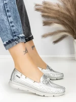 Pantofi Casual Dama JM153Q PLATA | ANNALISE