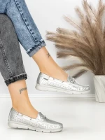 Pantofi Casual Dama JM153Q PLATA | ANNALISE