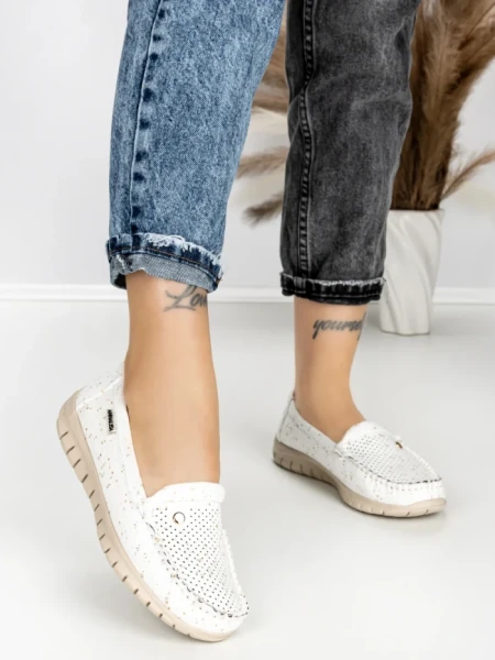 Pantofi Casual Dama JM860 BLANCO | ANNALISE