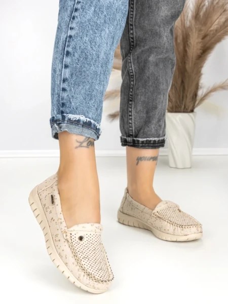 Pantofi Casual Dama JM860 TAUPE | ANNALISE