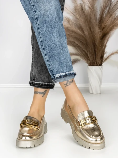 Pantofi Casual Dama JM228 ORO | ANNALISE