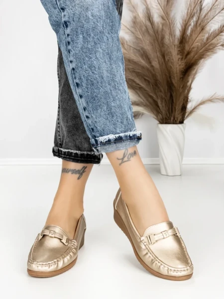 Pantofi Casual Dama JM077 ORO | ANNALISE