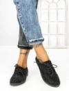 Pantofi Casual Dama JN-669 BLACK | ABLOOM