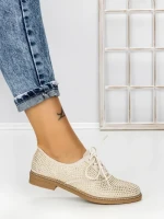 Pantofi Casual Dama JN-669 BEIGE | ABLOOM