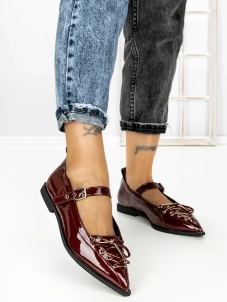 Balerini Dama 8344 BURGUNDY | CM