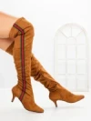 Cizme Dama cu Toc JM2136E CAMEL | ANNALISE