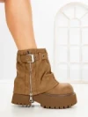 Ghete Dama cu Platforma 8796-16S YELLOW | MEI