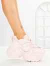 Pantofi Sport Dama cu Platforma 6668-3 PINK | MEI
