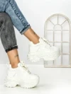 Pantofi Sport Dama cu Platforma 7917-121 SILVER | MEI