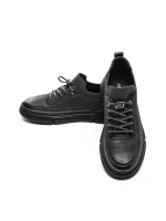 Pantofi Casual Barbati din piele naturala F695 GREY | ADVANCER