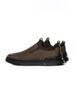 Pantofi Casual Barbati din piele naturala F697 COFFEE | ADVANCER