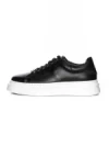 Pantofi Casual Barbati din piele naturala 5388 BLACK-WHITE | ADVANCER