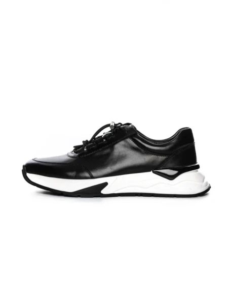 Pantofi Sport Barbati din piele naturala L2412 BLACK | ADVANCER