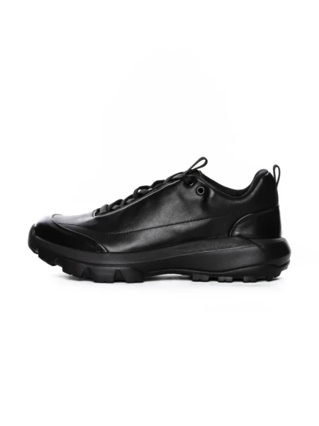 Pantofi Sport Barbati din piele naturala 6700 BLACK | ADVANCER