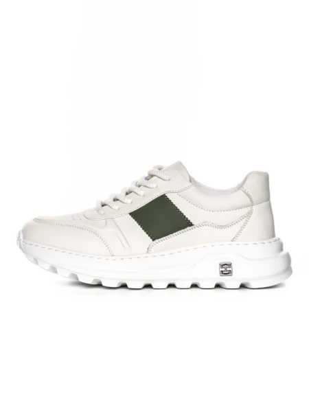 Pantofi Sport Barbati din piele naturala 7Q8805 WHITE | ADVANCER