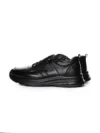 Pantofi Sport Barbati din piele naturala 82080 BLACK | ADVANCER