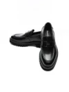 Mocasini Barbati din piele naturala 5NXE65 BLACK | PANTOFUL