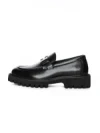 Mocasini Barbati din piele naturala 5NXE65 BLACK | PANTOFUL