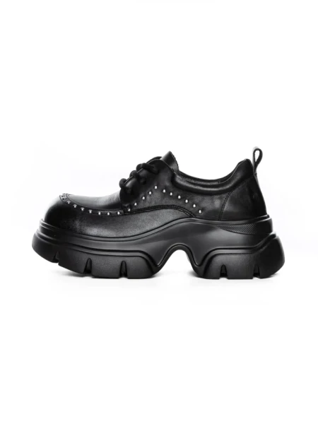 Pantofi Casual Dama din piele naturala 3219 BLACK | ADVANCER