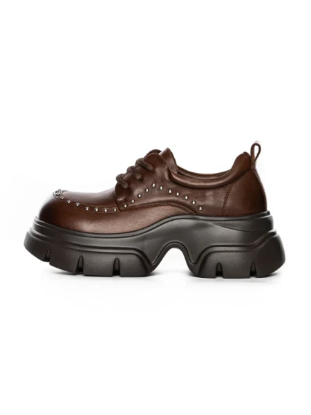 Pantofi Casual Dama din piele naturala 3219 BROWN | ADVANCER