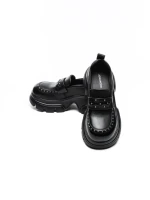 Pantofi Casual Dama din piele naturala 3215 BLACK | ADVANCER