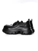 Pantofi Casual Dama din piele naturala 3215 BLACK | ADVANCER