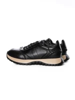 Pantofi Sport Dama din piele naturala 2688 BLACK | ADVANCER