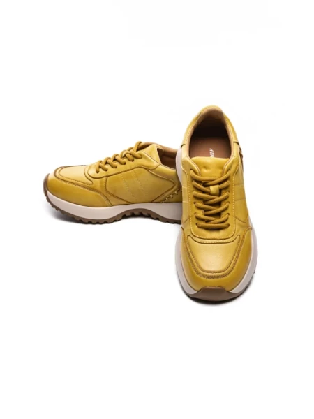 Pantofi Sport Dama din piele naturala 2688 YELLOW | ADVANCER