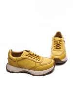 Pantofi Sport Dama din piele naturala 2688 YELLOW | ADVANCER