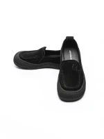 Pantofi Casual Dama din piele naturala 6705 BLACK | ADVANCER