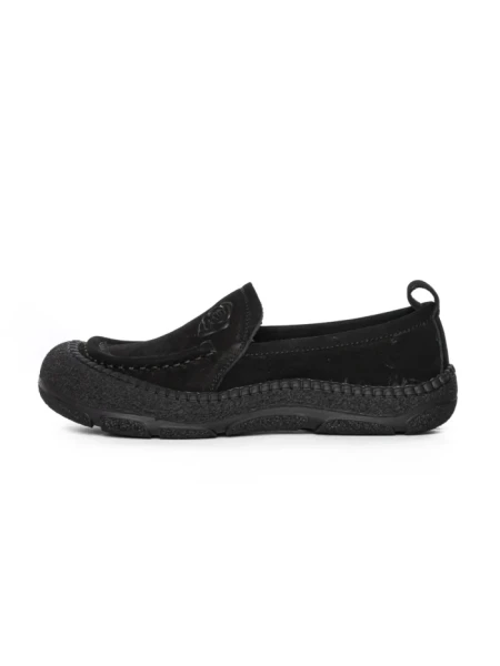 Pantofi Casual Dama din piele naturala 6705 BLACK | ADVANCER