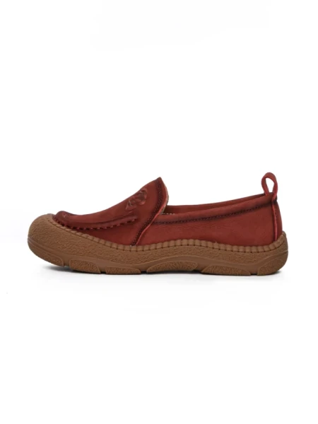 Pantofi Casual Dama din piele naturala 6705 RED | ADVANCER