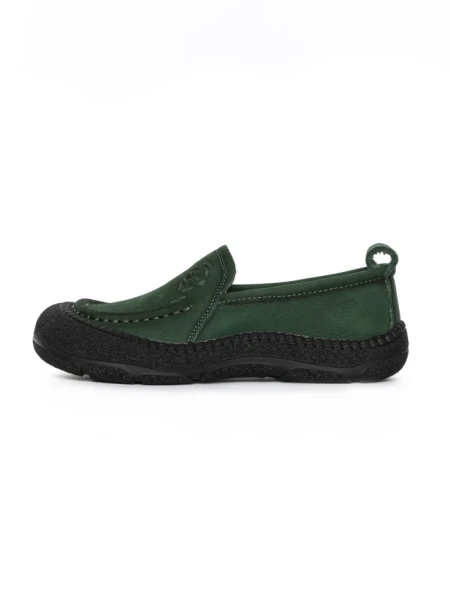 Pantofi Casual Dama din piele naturala 6705 GREEN | ADVANCER