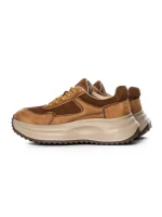 Pantofi Sport Dama din piele naturala 572101 BROWN | ADVANCER
