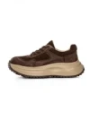 Pantofi Sport Dama din piele naturala 572101 COFFEE | ADVANCER
