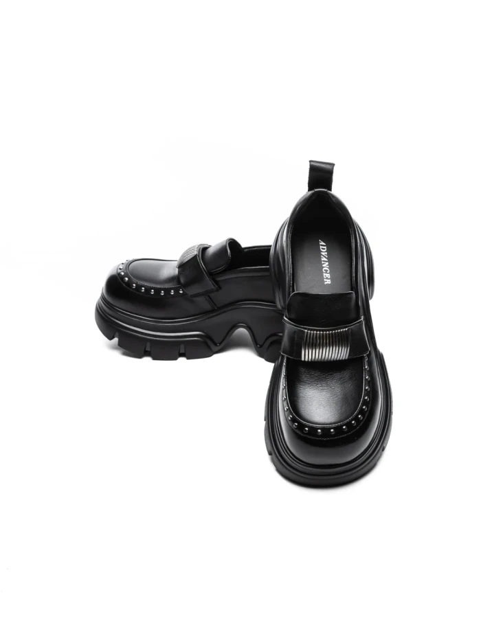 Pantofi Casual Dama din piele naturala 3217 BLACK | ADVANCER