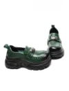 Pantofi Casual Dama din piele naturala 3217 GREEN | ADVANCER