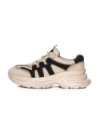 Pantofi Sport Dama din piele naturala 8895-2 CREAM-BLUE | ADVANCER