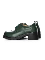Pantofi Casual Dama din piele naturala 25N89 GREEN | ADVANCER
