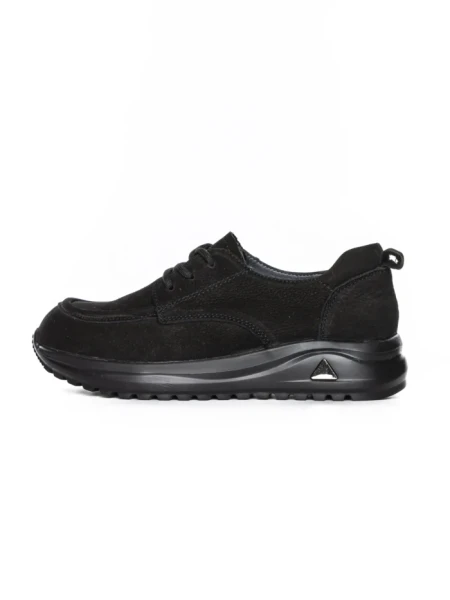 Pantofi Casual Dama din piele naturala 53661 BLACK | ADVANCER