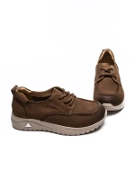 Pantofi Casual Dama din piele naturala 53661 APRICOT | ADVANCER