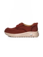 Pantofi Casual Dama din piele naturala 53661 RED | ADVANCER