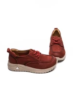 Pantofi Casual Dama din piele naturala 53661 RED | ADVANCER