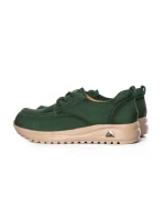 Pantofi Casual Dama din piele naturala 53661 GREEN | ADVANCER